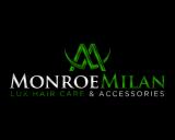 https://www.logocontest.com/public/logoimage/1597864323Monroe Milan Lux Hair Care _ Accessories7.png